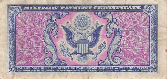 USA MPC Series 481 p.M23 10 Cents 1951 F